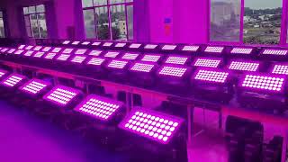 40 X 10W Outdoor Led City Color Light Building Wash Wall Washer Waterproof Lighting