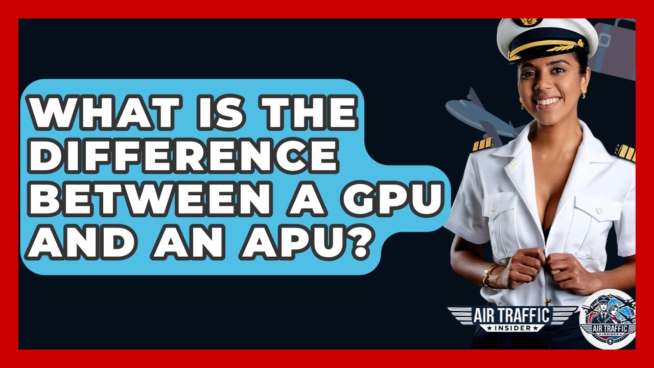 What Is The Difference Between A GPU And An APU? - Air Traffic Insider
