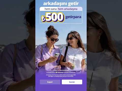 Getir bedava 500 tl KODLA ÜYE OL 500 tl kazan GPNQYYW #keşfet #youtubeshorts