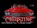 &quot;Christine&quot; из модели Plymouth Fury 1958 Motormax в масштабе 1:18 Начало.