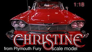 &quot;Christine&quot; из модели Plymouth Fury 1958 Motormax в масштабе 1:18 Начало.