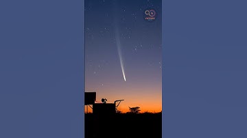 Cómo ver el cometa C/2023 A3 Tsuchinshan-ATLAS este octubre #trending #shortvideo