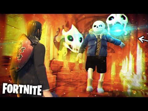 UNDERTALE SANS BATTLE DEATHRUN! - Fortnite Creative Map Code - Dropnite