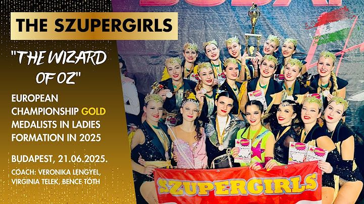ROCK AND MAGIC SE, Hungary THE SZUPERGIRLS European Championship Ladies Formation 1ST PLACE