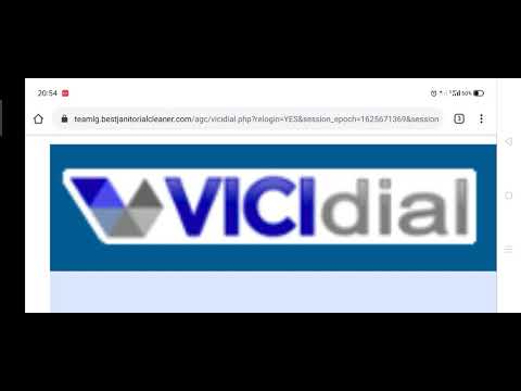 Vici Dial Login | Customer information | Login | Call disposals | Logout Tutorial