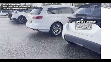 🇪🇺 MareArts ANPR LPR license plate detection and recognition for EU countries