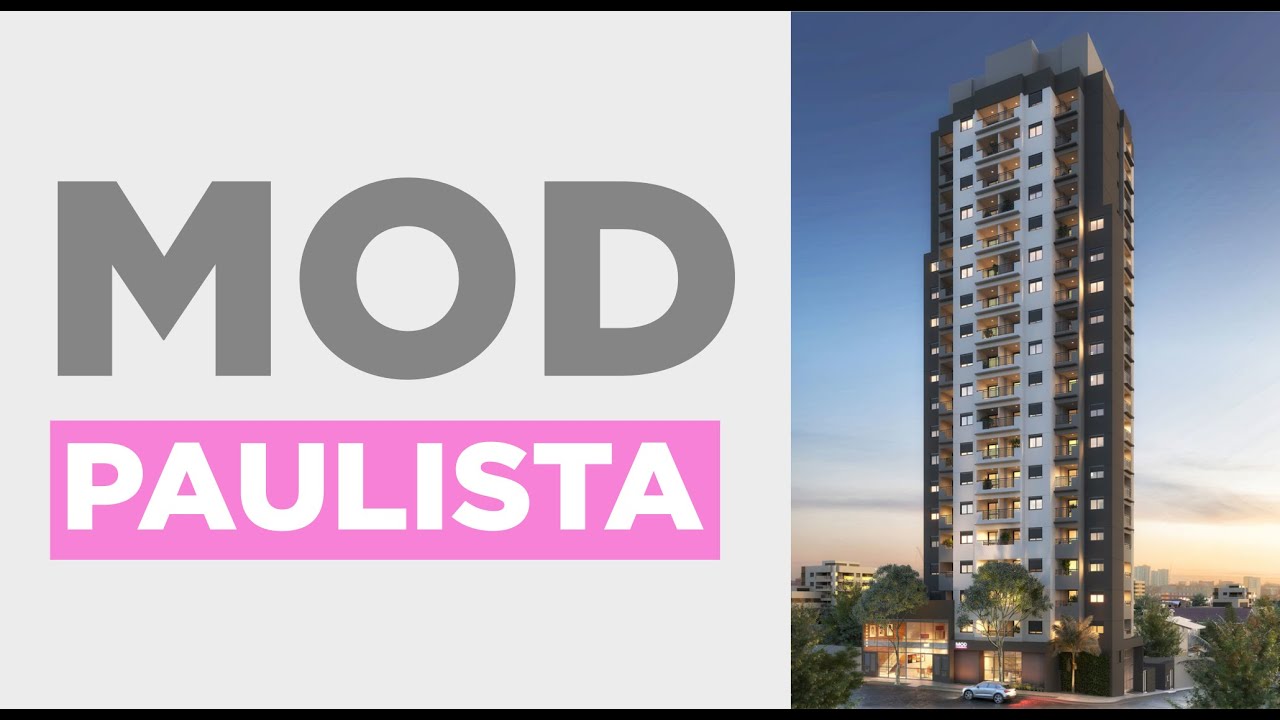 MOD Paulista Apartamentos de 26 a 28m² na rua Maestro Cardim Bela