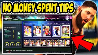 BEST MT MAKING TIPS - Badge Sniping and MORE - NBA 2K21 MyTEAM - No Money Spent