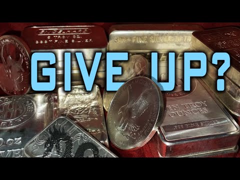 Are You Ready To Give Up On Silver?