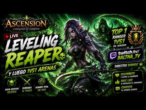 🔴COA PVP🔴TOP 1 RANGER 1vs1 SERVER✅SUBIMOS EL REAPER🔥REINO VOL'JIN✅!COADDONS ON MY TWITCH BALTHA_TV