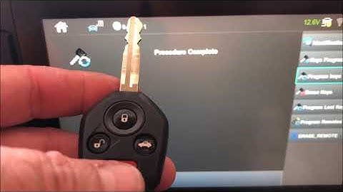 2016 Subaru Impreza key & remote programming via Smart Pro!