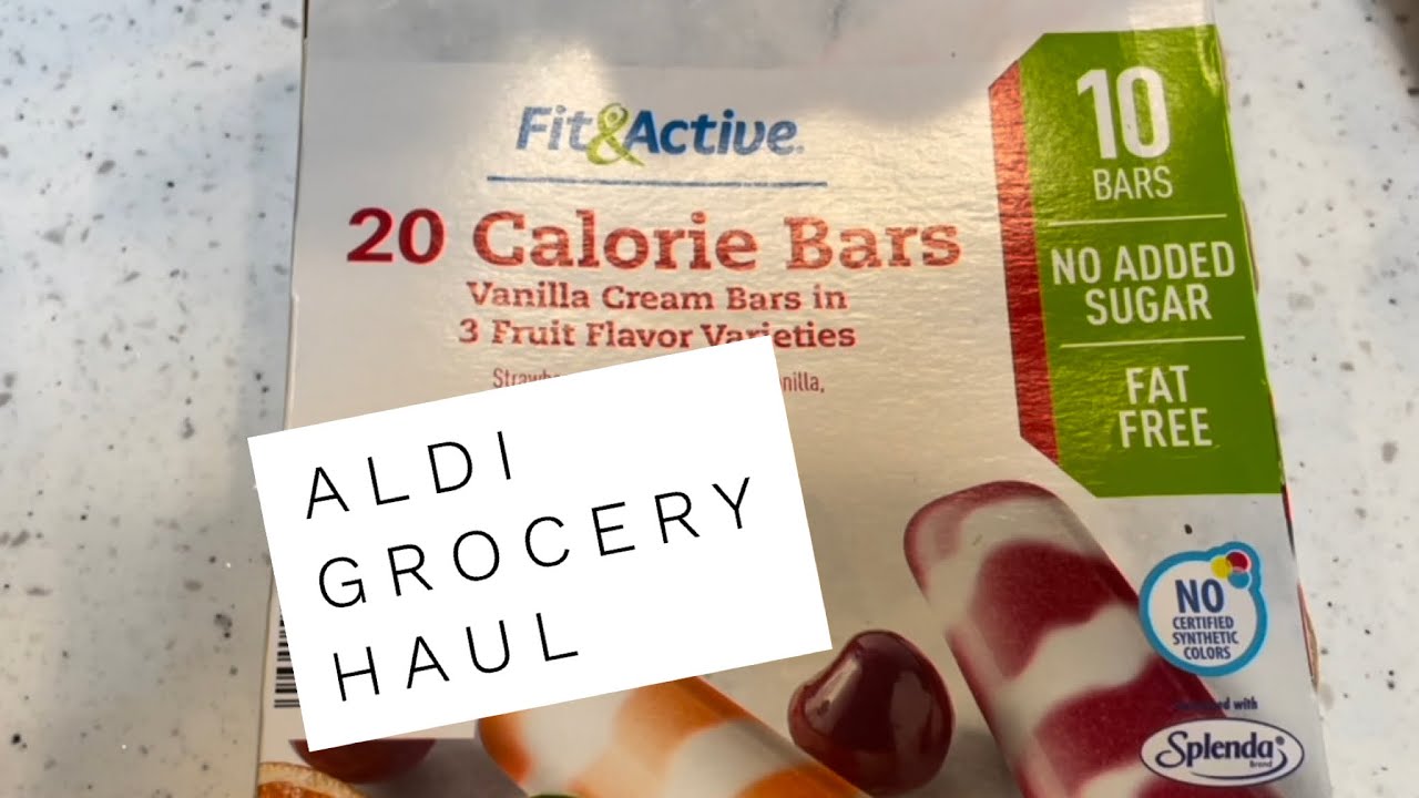 Healthy Aldi Grocery Haul Weight Watchers YouTube