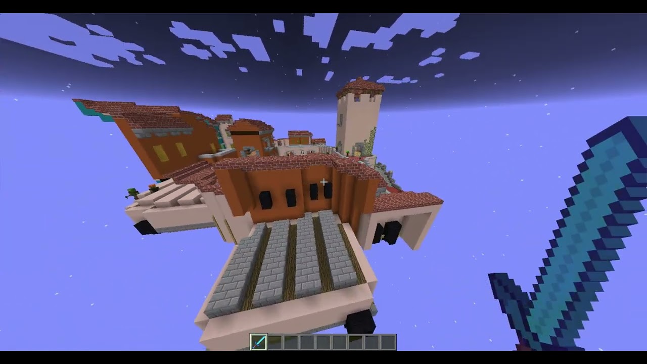 Самые крутые бои в Майнкрафт 1.12.2 - Карта Castillo из Overwatch