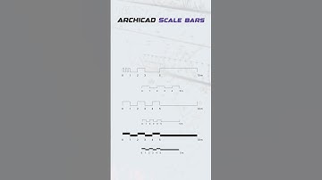 AechiCAD Scale Bars  #archicad #bim #archicadtutorial #design #cadsoftware