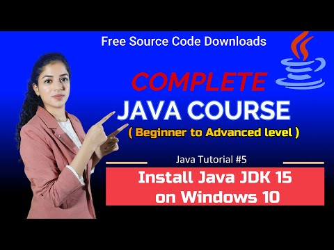 How to Install Java JDK 15 on Windows 10 ( with JAVA_HOME ) [HINDI]