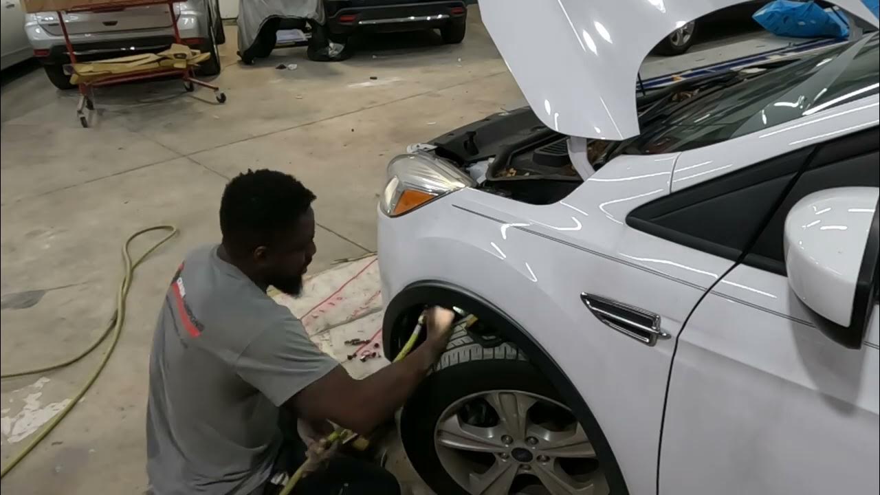 2016 Ford Escape how to remove the front bumper - YouTube