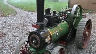 Steaming A 4' Foster Traction Engine