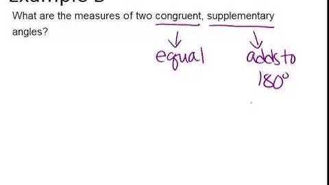 Supplementary Angles: Examples (Geometry Concepts)