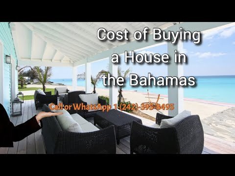 Video: Cât costă să construiești în Bahamas?