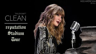 Taylor Swift - Clean (Miss Americana's speech + live\/Reputation Stadium Tour 2018) (4K Remastered)