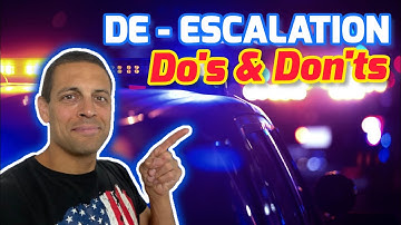 Police De-Escalation Do