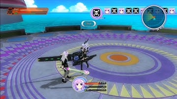 Hyperdimension Neptunia MK2 Uni Boss Battle