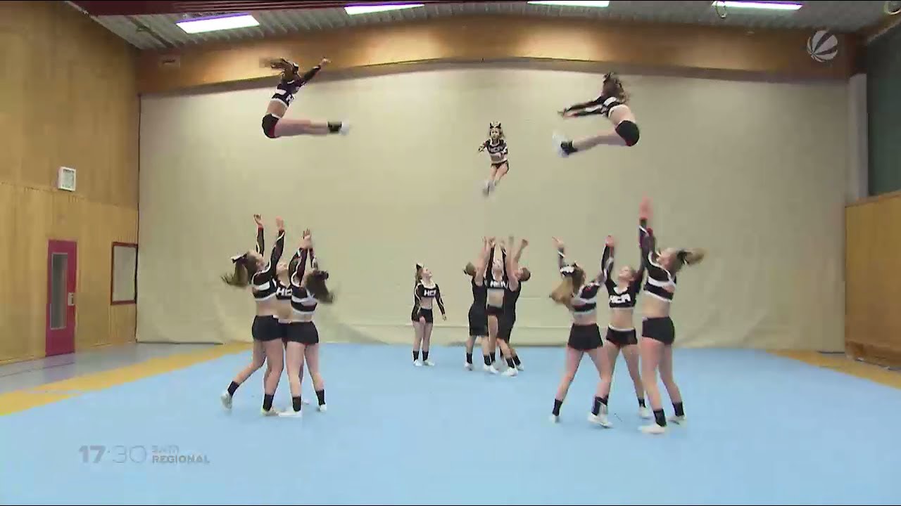 Mitglieder der Kieler „Hawks Cheer Academy“ im Deutschland-Team für die Cheerleading-WM in Orlando