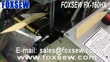 Automatic Angle Webbing Cutting Machine with Hole Punching