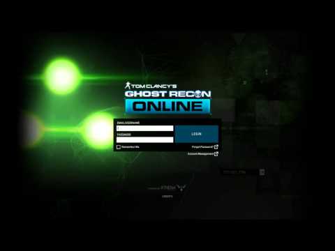 GhostReconOnline Splinter Cell login theme