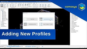 COMOSYS General Tutorials -  Adding new profiles to the data base