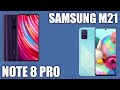 Samsung Galaxy M21 vs Xiaomi Redmi Note 8 Pro. Сравним и выберем!