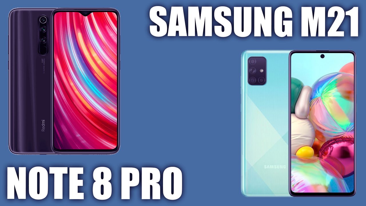 Samsung M21 Vs Redmi Note 8