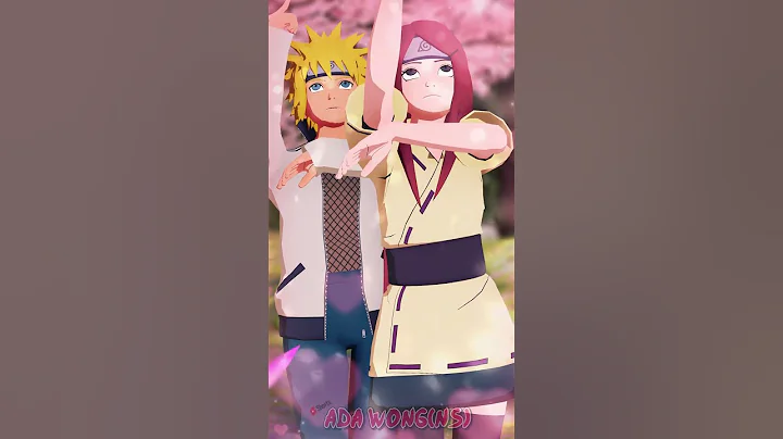 MMDナルト！ - ナルト |ミナト x クシナ - 百花繚乱 #mmd #naruto #minato #kusina #minakushi