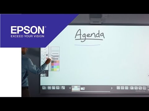 Tutorial 2: Using Templates - EB-1420Wi/EB-1430Wi | Epson