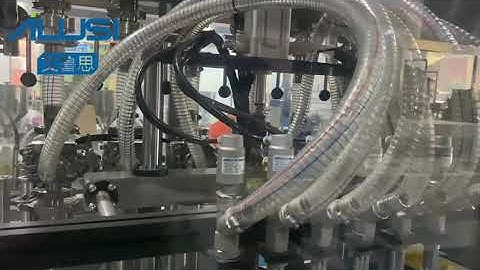 Pneumatic Automatic Filling Machine For Hand Sanitizer Gel Shampoo Cosmetic Products