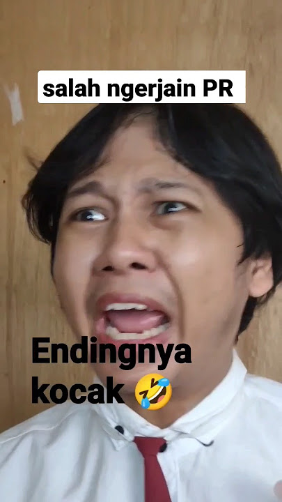 Panik 😱 Salah Ngerjain PR #shorts #kocak