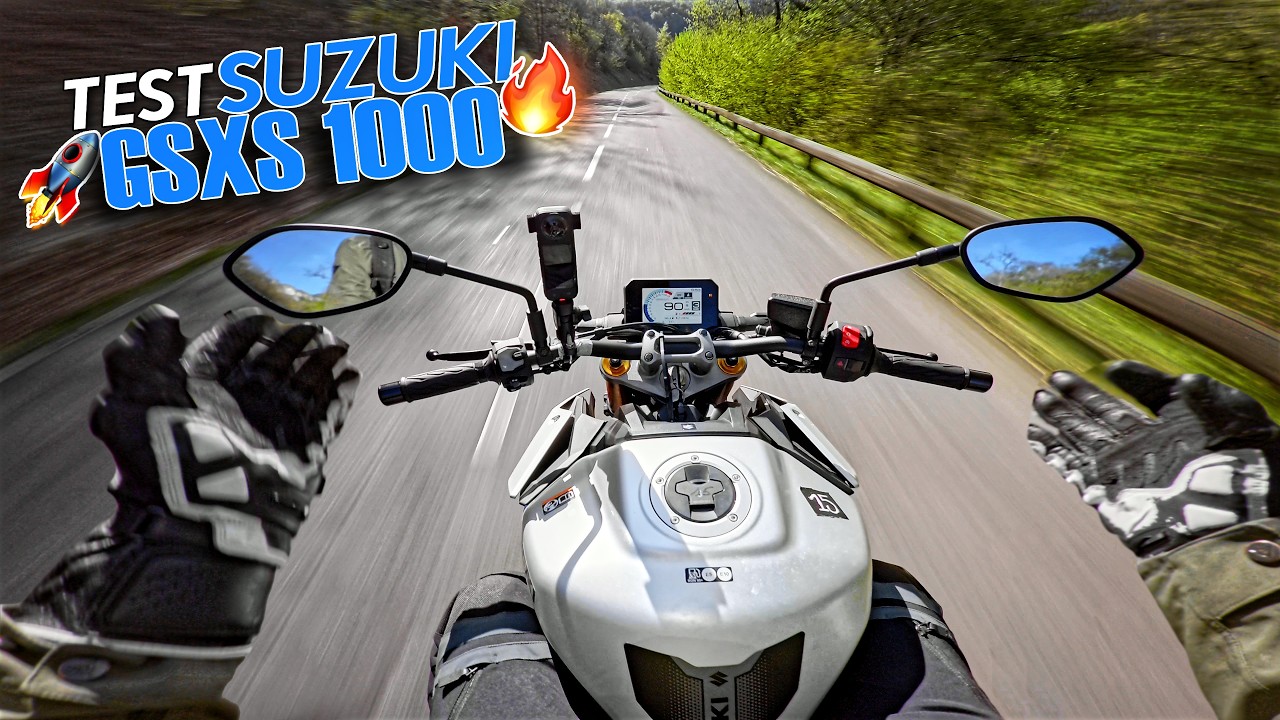 Test SUZUKI GSXS 1000 - Suffisant pour la route ? 🤨