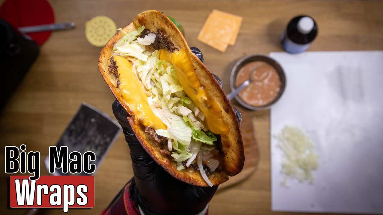 Big Mac Wrap: Een smaakvolle BBQ-variatie