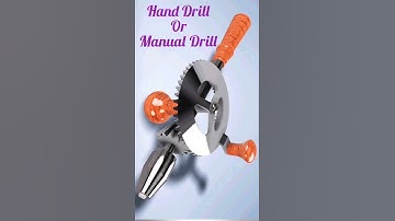 Working Animation of Hand Drill or Manual Drill || #shorts #youtubeshorts #viral #short #animation