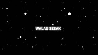 MENTAHAN TEKS DJ KU RELAKAN ENGKAU PERGI 💔