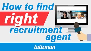 How to find Right recruitment agent | Job in Japan