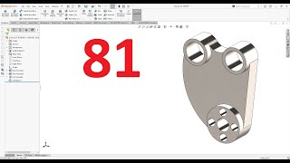 ุชู
ุงุฑูู ุนูู ุณูููุฏููุฑูุณ 2024 || ุชู
ุฑูู ุฑูู
81- Solidworks Exercise 81