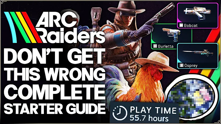 Arc Raiders - Ultimate Starter Guide & 19 IMPORTANT Tips - Best Early Skill Tree, Gear, Loot & More!