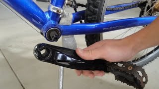 How To Repair Bicycle Pedal Crank Bicycle Crank Arm Loose Cycle Crank Loose Problem Solve | the bolt