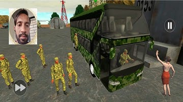 Army Bus Driver 2021 - Real Military Coach Simulator 19 - Android Gameplay