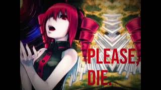 (flash warning)【重音テト】please, DIE.【UTAUカバー】