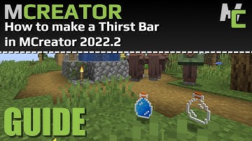 MCREATOR: Thirst Bar | 2022.2