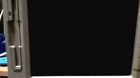 Tektronix Oscilloscope Boot up