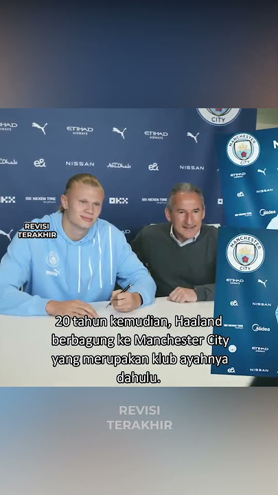 Haaland balaskan dendam sang ayah