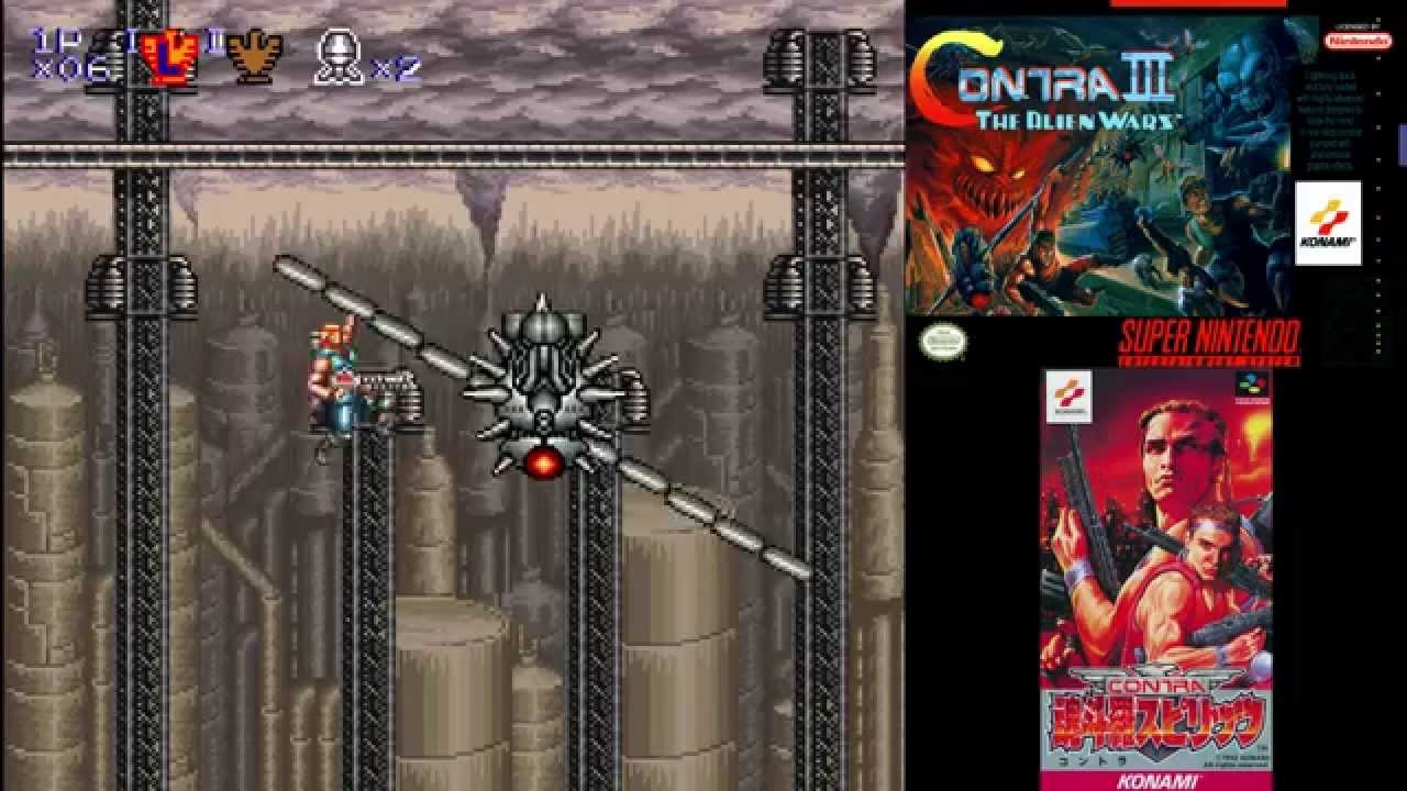 Contra 3 Super Nintendo Jogos